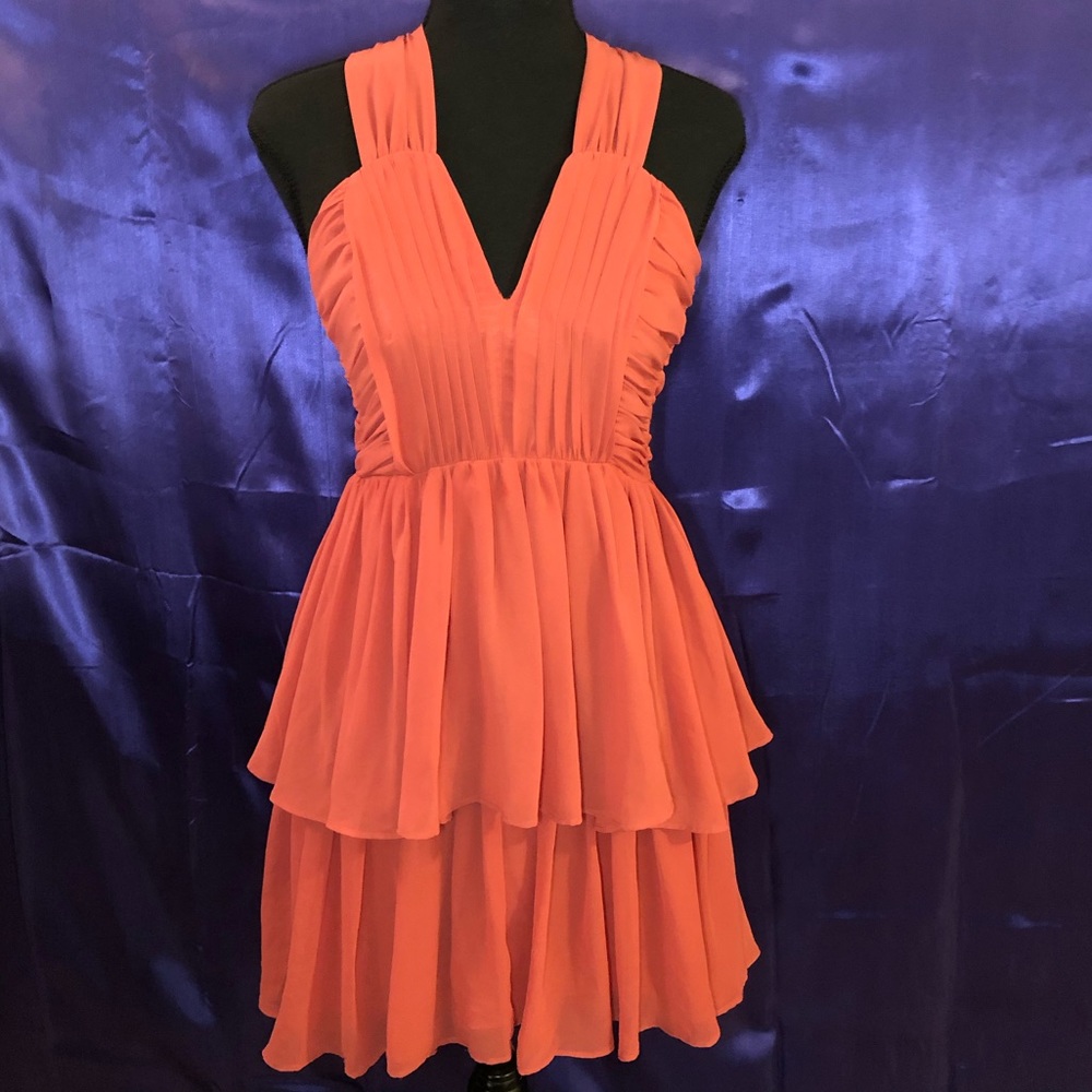 Flowy Orange Dress